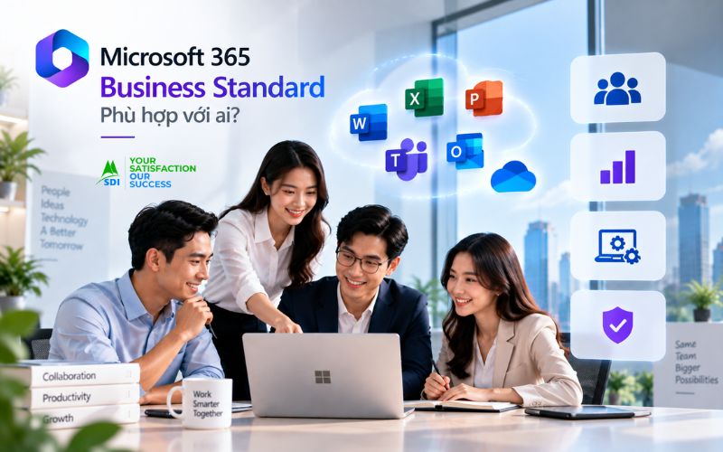 Microsoft 365 Business Standard phù hợp với ai