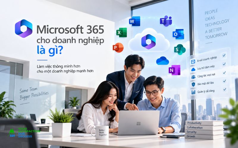 Microsoft 365 cho doanh nghiệp là gì
