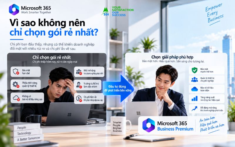 Vì sao không nên chỉ chọn gói rẻ nhất